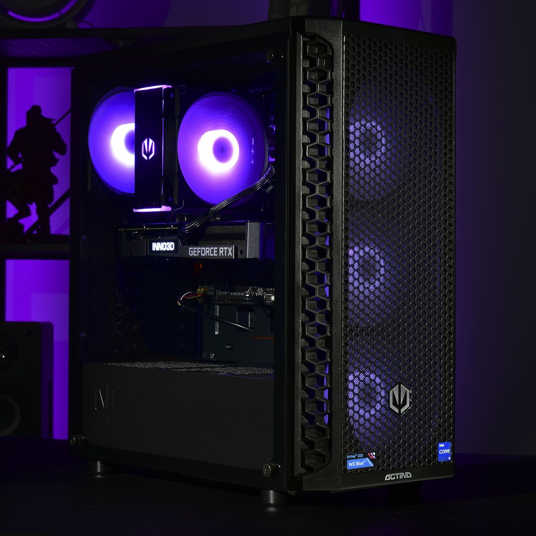 Kompjuter Actina 5901443335429, Intel Core i5-12400F, 16GB DDR4, 1TB SSD, RTX 3060, i zi