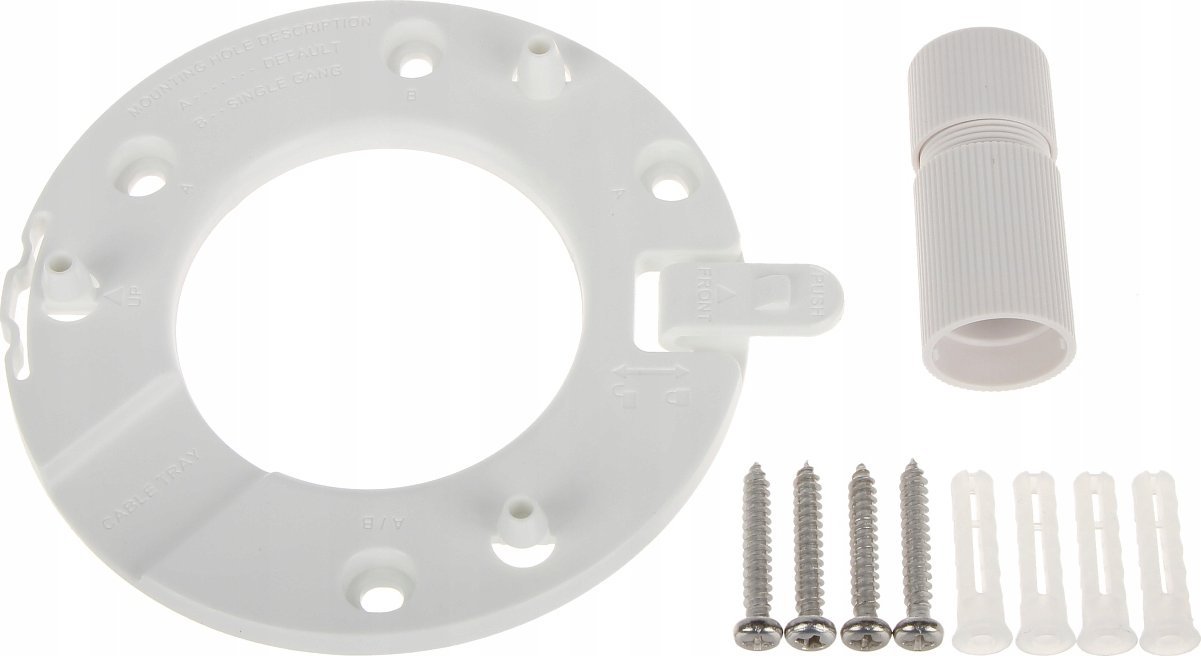 Kamerë IP dome Dahua IPC-HDW1439V-A-IL, 4 Mpx, lentë 2.8mm, e bardhë