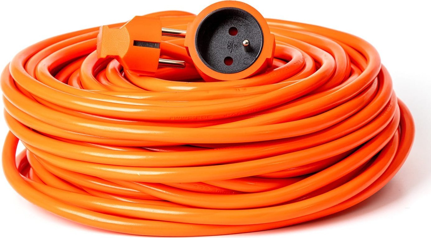 Zgjatës elektrik Omega 1 prizë, 30m, 16A, prizë franceze