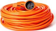 Zgjatës elektrik Omega 1 prizë, 30m, 16A, prizë franceze