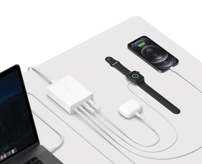 Karikues Belkin Boost Charge Pro, 2m, i bardhë