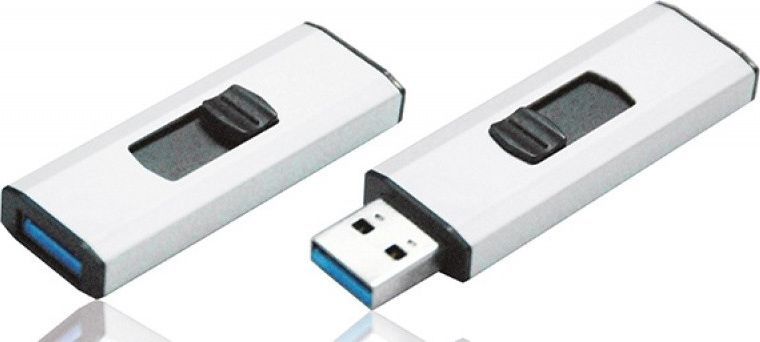 USB Flash Q-Connect Slider KF16369, 16GB, USB 3.0, argjend e zi