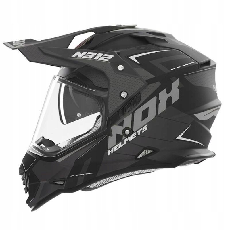 Шлем за мотоцикл Nox N312 Vapor, за возрасни, спортски