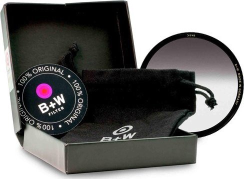Filtër i graduar neutral density B+W Basic 702M 67mm, 0.6 2-stop, MRC, i zi