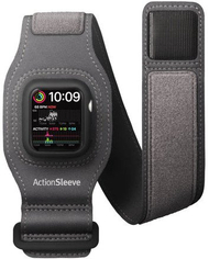 Држач за рака Twelve South ActionSleeve 2 за Apple Watch 41mm, заштитна рамка, црна