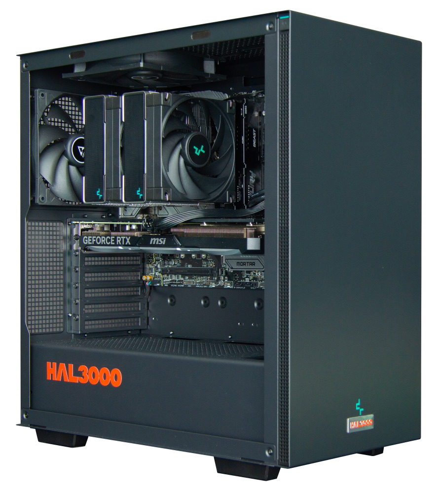 Kompjuter HAL3000 Master Gamer Elite, Intel i7-13700F, 32GB RAM DDR5, 1TB SSD, RTX 4070, i zi