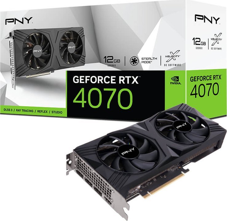 Kartelë grafike PNY GeForce RTX 4070 Verto 12GB GDDR6X