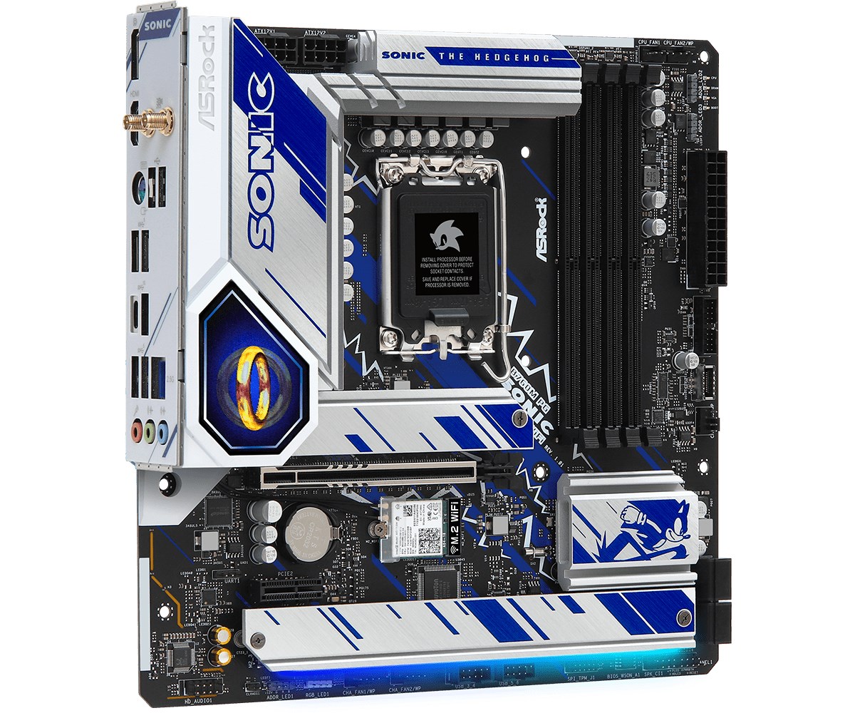Pllakë amë Asrock B760M PG SONIC WiFi Intel B760 LGA 1700 micro ATX
