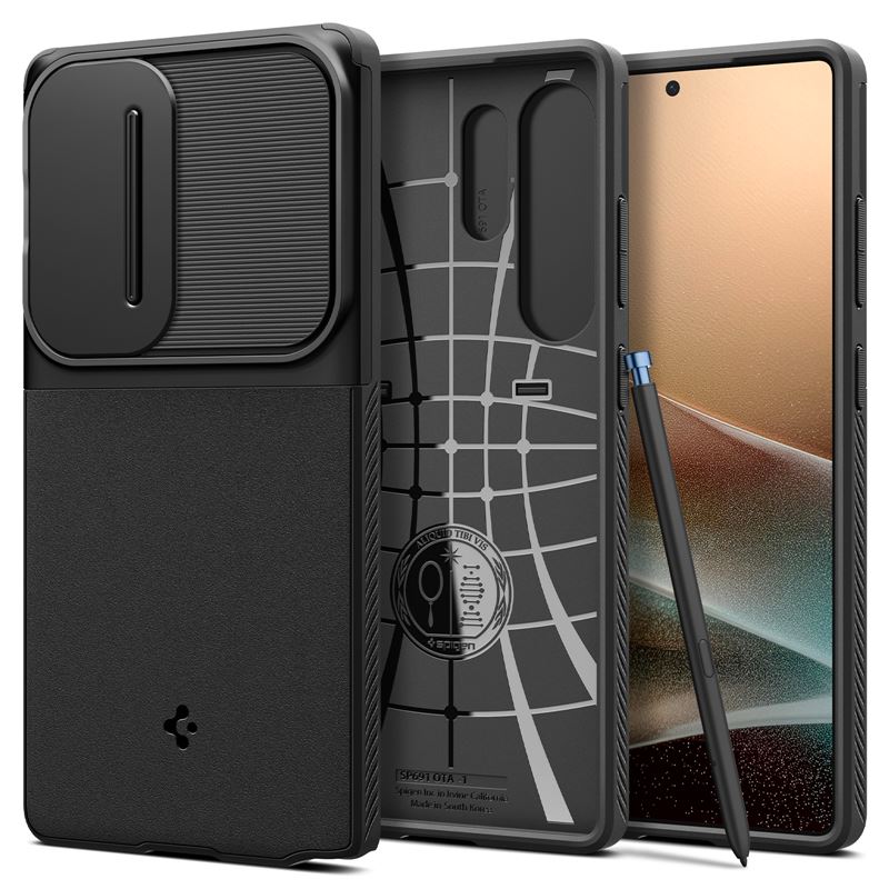 Mbrojtëse Spigen për Galaxy S25 Ultra, e zezë
