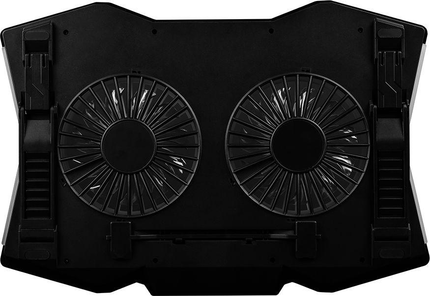 Ventilator Modecom MC-CF18 RGB, alumin, plastikë, 750g, i zi