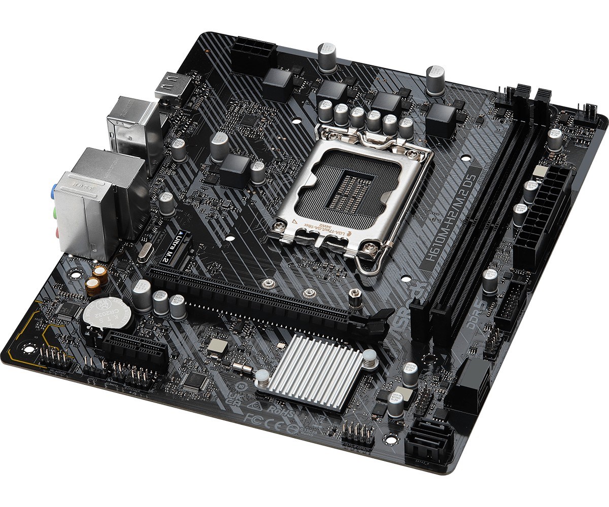 Pllakë amë ASRock H610M-H2/M.2 D5