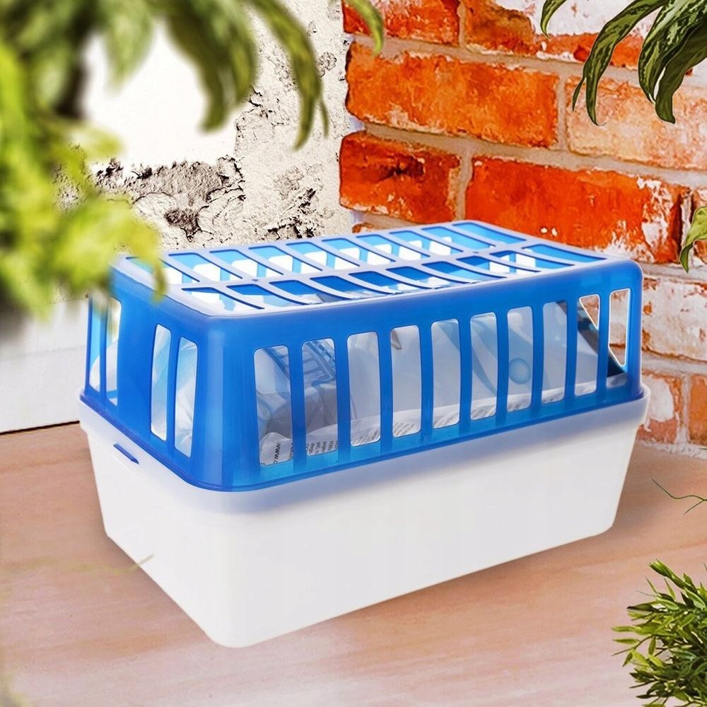 Апсорбер на влага Orion Effective, 1kg, за дом и гаража, бел