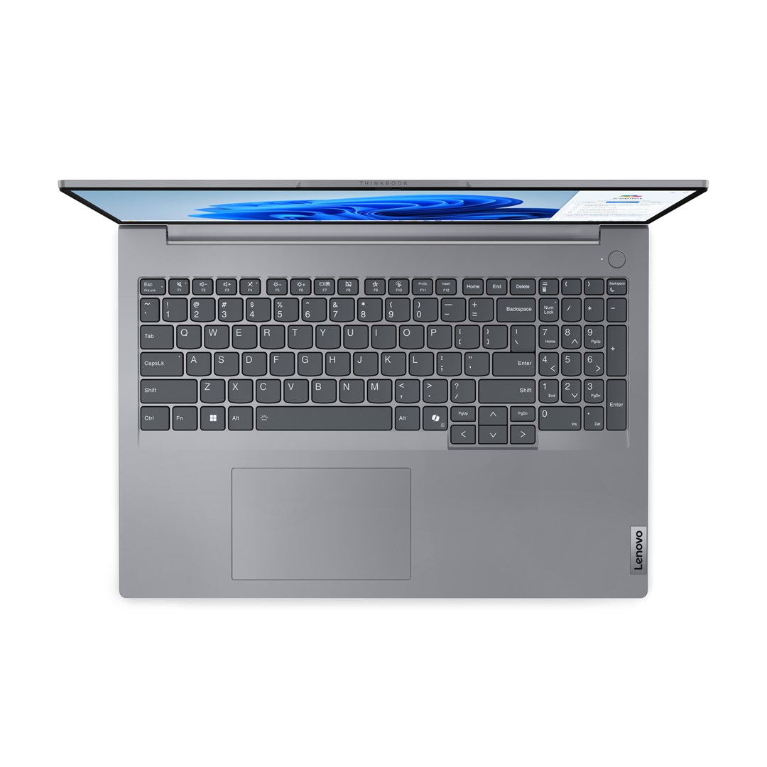 Laptop Lenovo ThinkBook 16 G7 IML, 16", Intel Core Ultra 5 125U, 8GB RAM, 512GB SSD, i hirtë