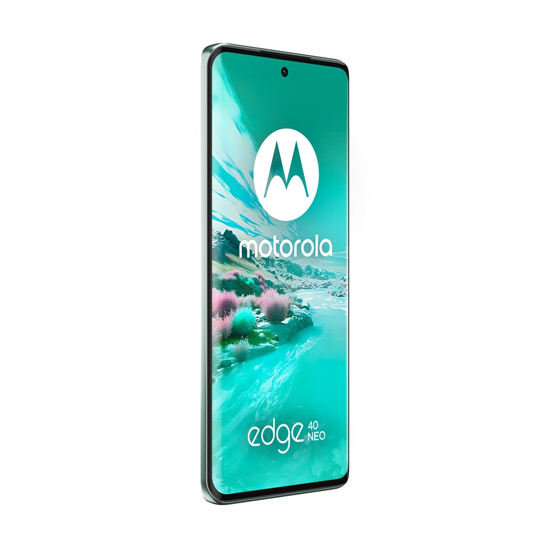 Celular Motorola Edge 40 Neo 5G, 6.5", 256GB, 12GB RAM, i gjelbër