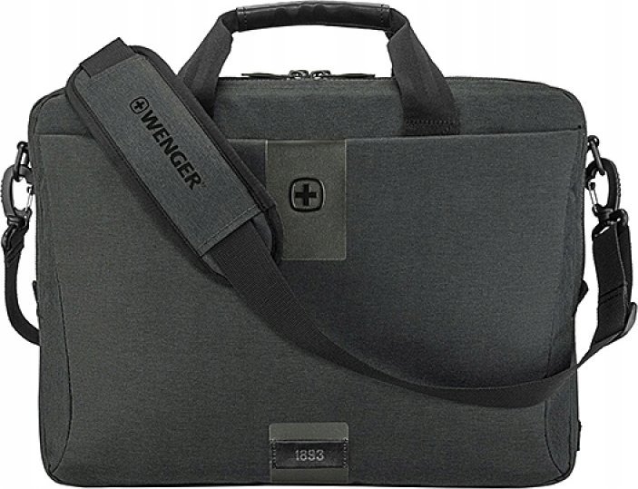 Çantë laptopi Wenger MX Eco Brief, 16", 2 ndarje, e zezë