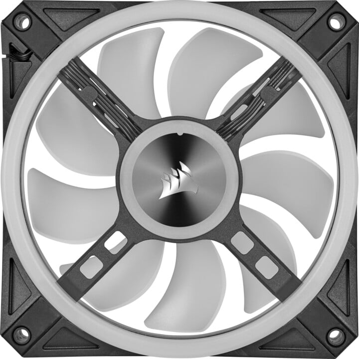 Ftohës Corsair iCUE QL120 RGB, 120mm, i zi