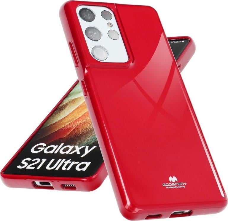 Kuti telefoni Mercury Jelly Case Samsung Galaxy A13 5G A136U, TPU, e kuqe