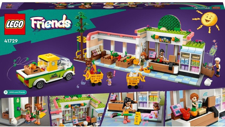 Set LEGO® Friends 41729 Organic Food Shop, 830 pjesë