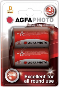 Bateri Avga, Heavy Duty D / R20, 1.5V, 2 copë