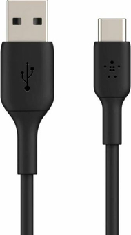 Кабел Belkin USB-A до USB-C, 2m, црн