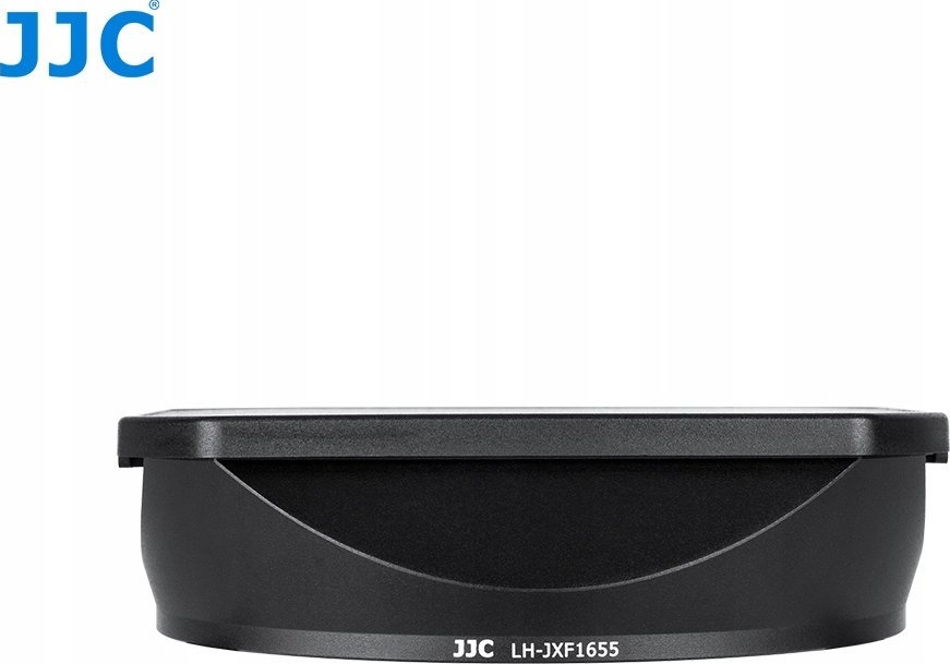 Parasol lente JJC LH JXF1655 për Fujifilm XF 16 55mm f/2.8 R LM WR, i zi