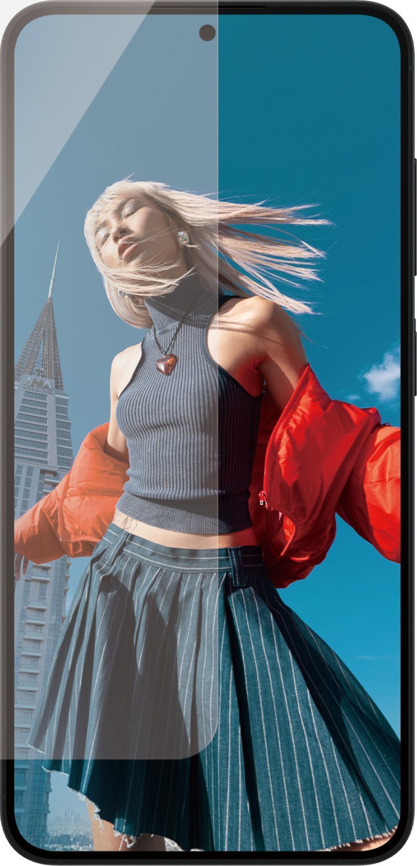 Mbrojtës ekrani PanzerGlass Ultra Wide Fit, keramik, për Samsung Galaxy S25, transparent