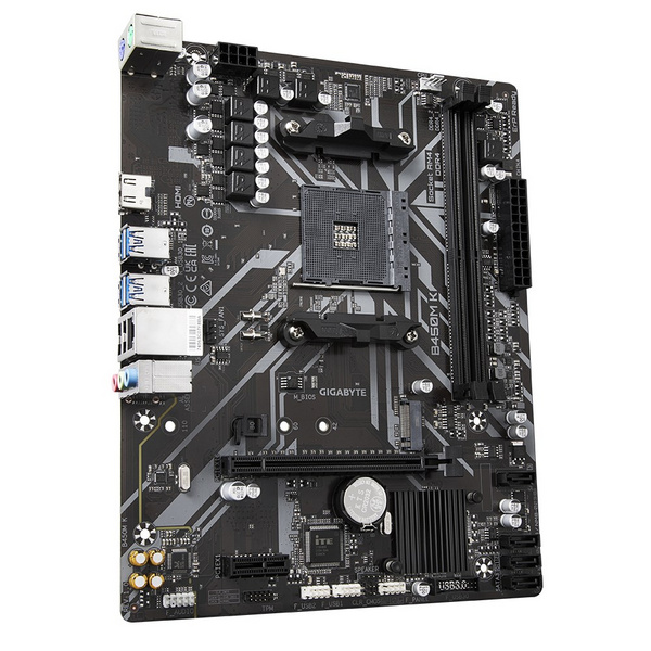 Pllakë amë Gigabyte B450M K (rev. 1.0) AMD B450 Socket AM4 micro ATX