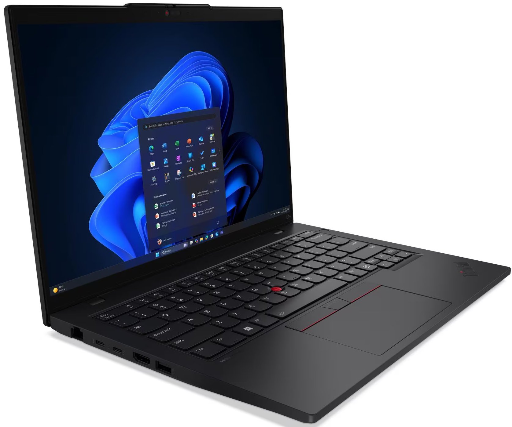 Pjesë këmbimi Lenovo ThinkPad L14 Gen 6 AMD, për notebook, e zezë