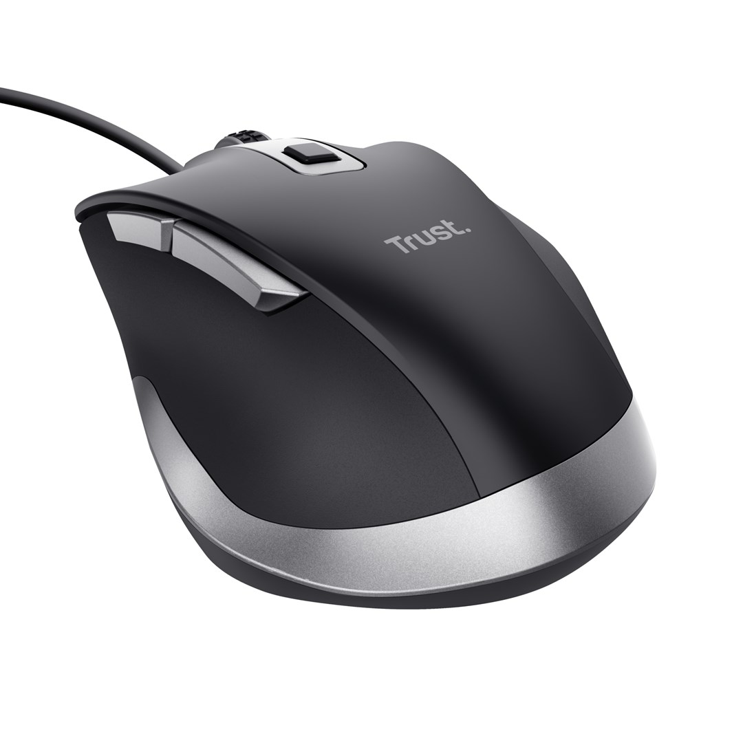 Maus Trust Fyda Wired, USB Type-A, i zi