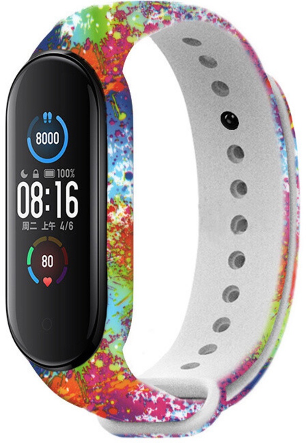 Ремен RhinoTech за Xiaomi Mi band 5, мотив за пејнтбол