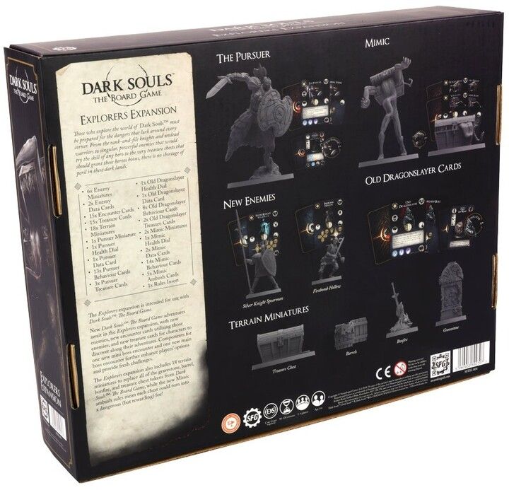 Lojë tavoline Dark Souls - Explorers Expansion (EN)