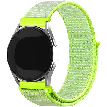 Rrip smartwatch Eternico Airy Universal Quick Release 22mm, silikoni, jeshile me vijë jeshile