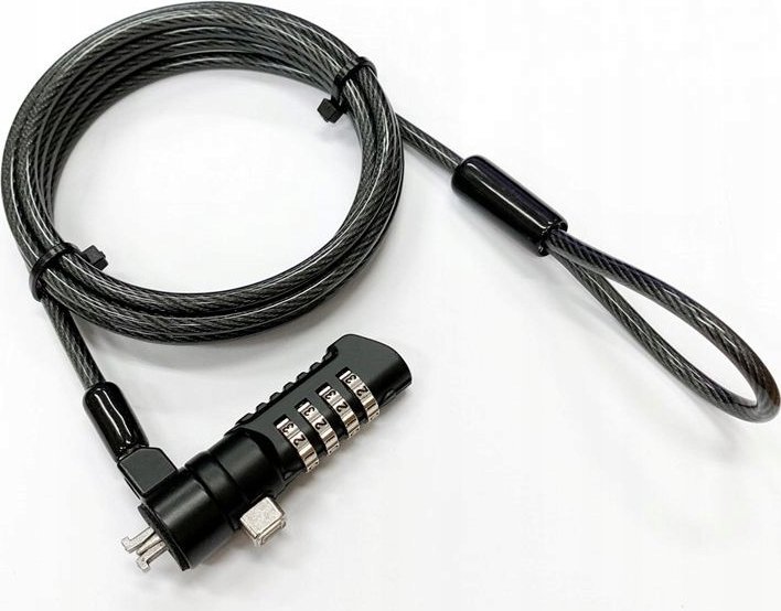 Kabllo sigurie Estuff GLB220105, Nano Slot, 1.8m, e zezë