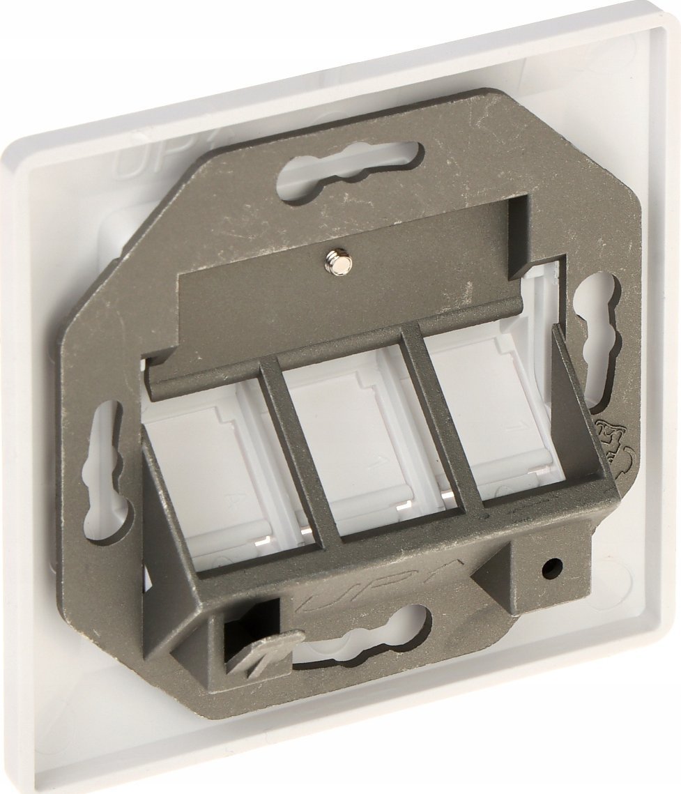 Prizë modulare Solarix për 3 keystone, nën suva, e bardhë