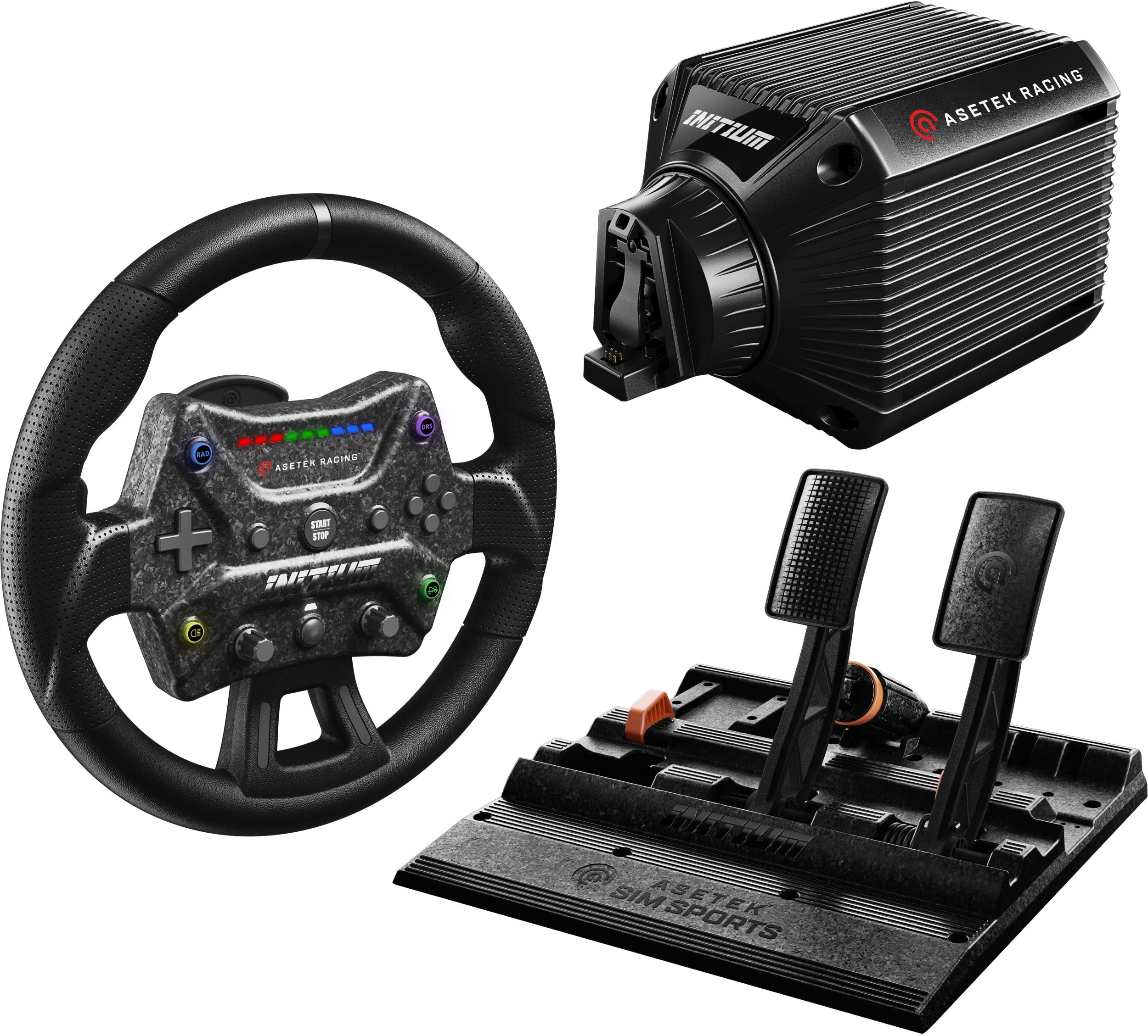 Set garash Asetek SimSports Initium Racing Bundle, direct drive 5.5 Nm, PC