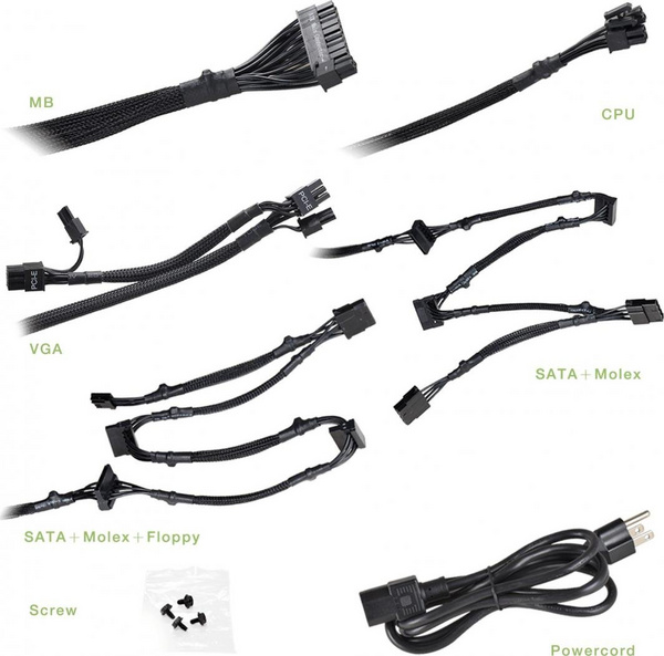 Burim energjie EVGA GD, 500 W