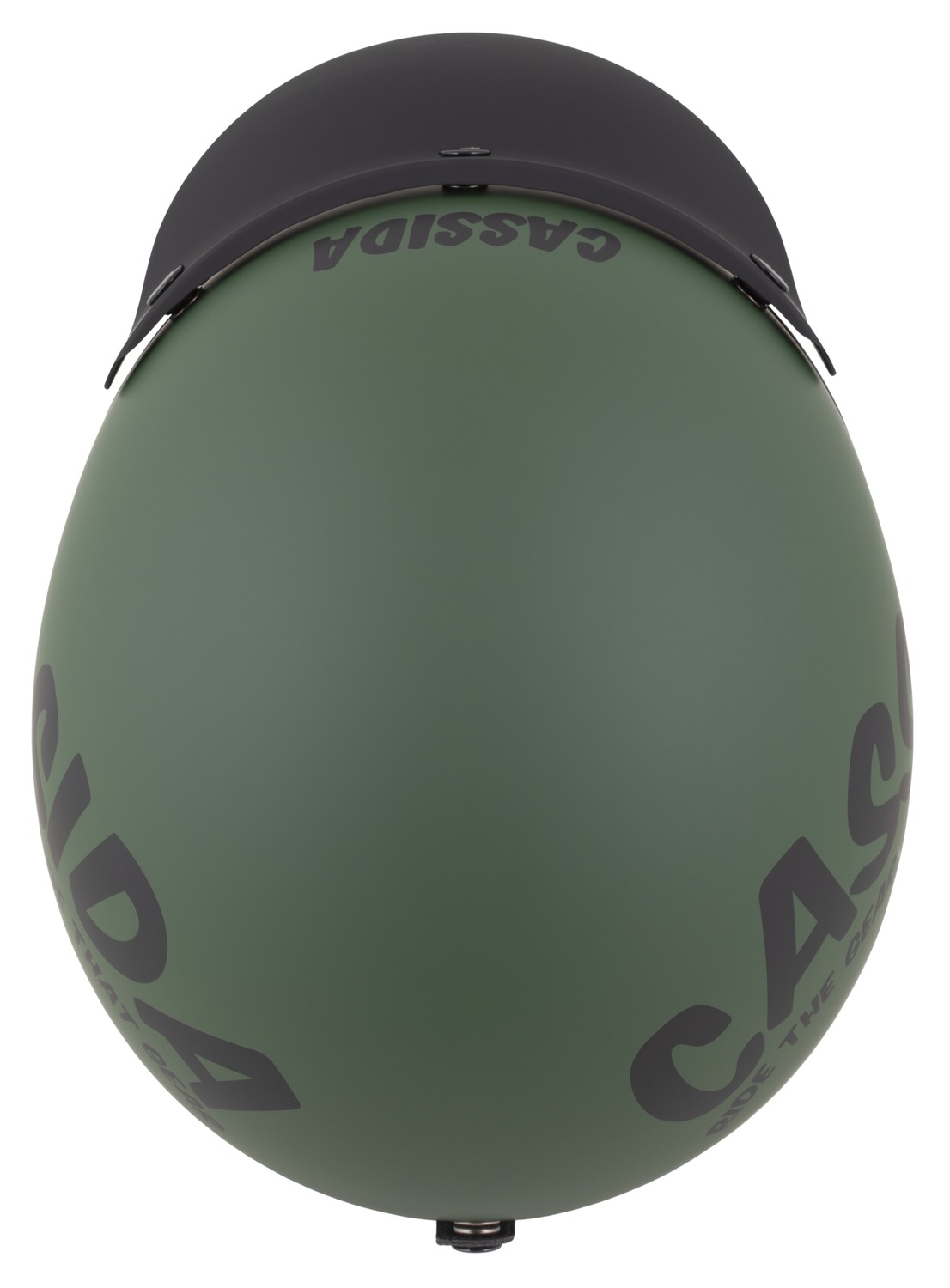 Helmë moto Cassida Oxygen 2.0 Gear, e hapur, vizor dielli, jeshile mat e zezë