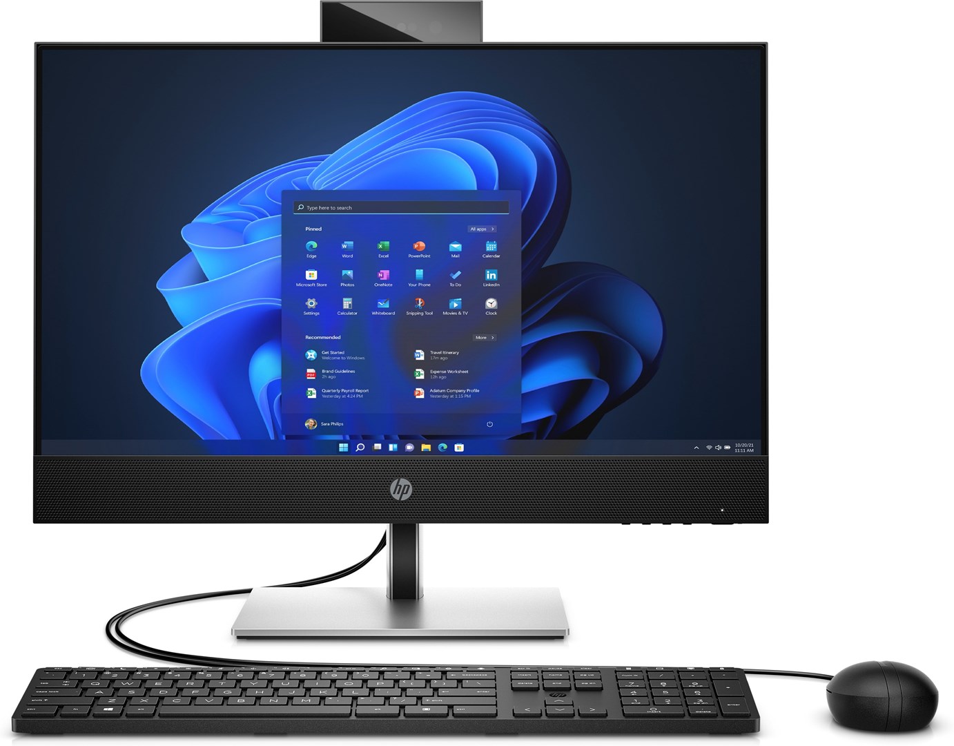 Kompiuter All-in-One HP 440G9, 23.8", i5-12500T, 16GB RAM, 256GB SSD, i zi 