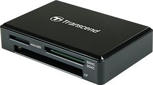 Читач на картички Transcend USB 3.1 Gen1/USB-C (TS-RDC8K2), црн