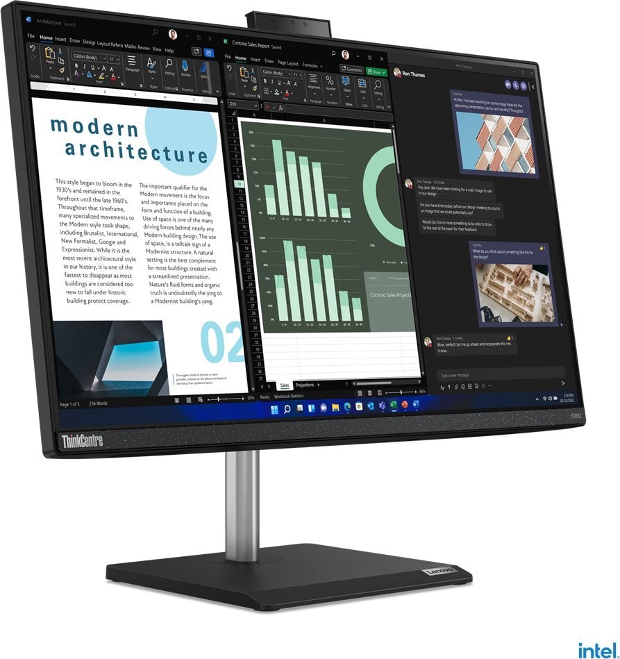 Компјутер Lenovo Lenovo N30a G3 23,8'', i5-12450H, 16GB DDR4, 512GB SSD, W11P