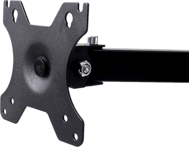 Qëndrim çeliku Mozos MS02, lartësi 400 mm, kapacitet 9 kg, i zi