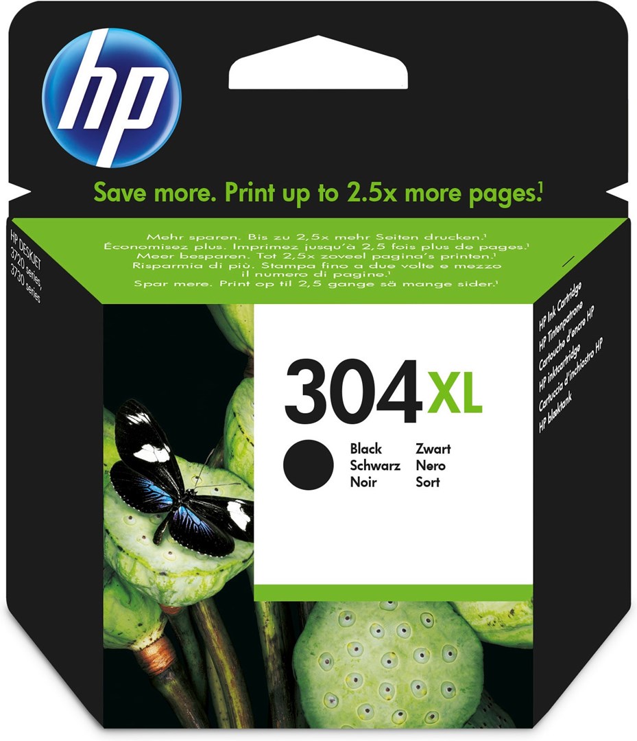 Ngjyrë për printer HP 304XL, 5.5 ml, e zezë