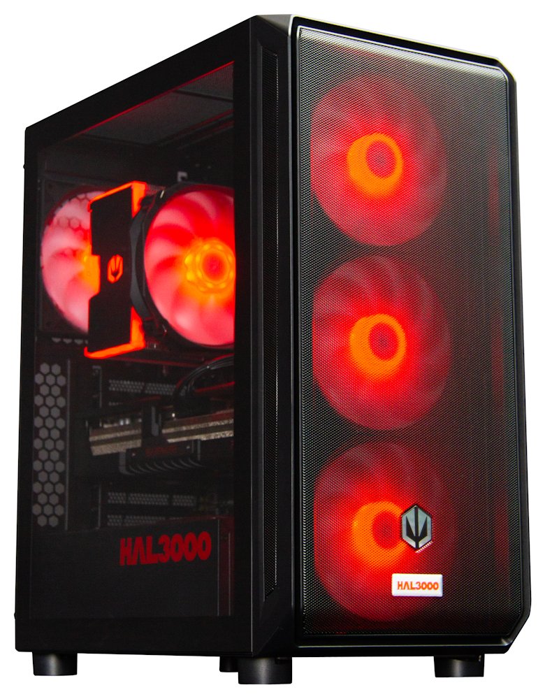 Kompjuter HAL3000 Alfa Gamer Pro XT, AMD Ryzen 7 7800X3D, 32GB RAM DDR5, 2TB PCIe4 SSD, AMD RX 9070 XT, i zi