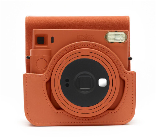 Футрола за фотоапарат FujiFilm за Instax SQ1, портокалова