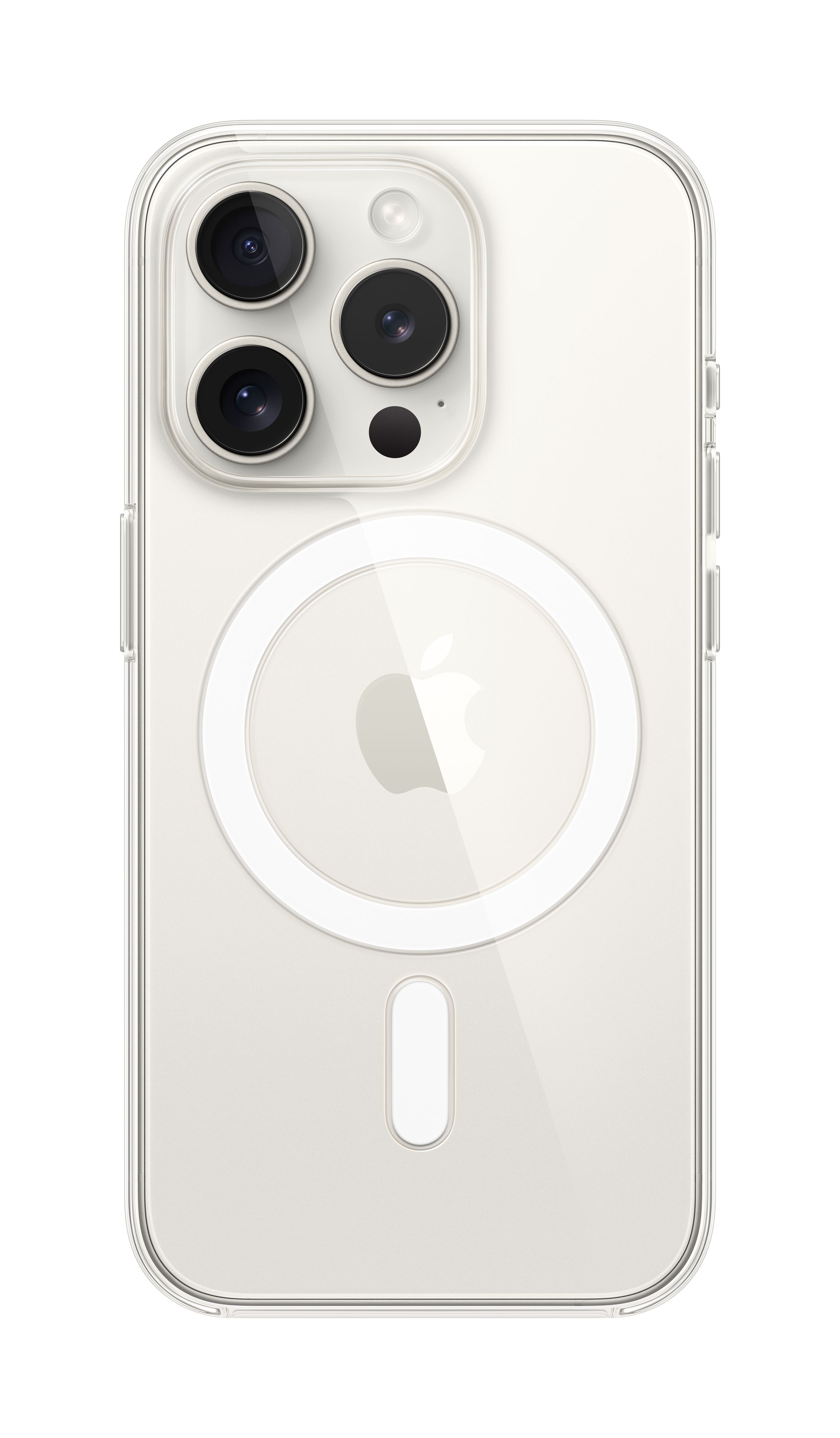 Apple iPhone 15 Pro Clear Case me MagSafe