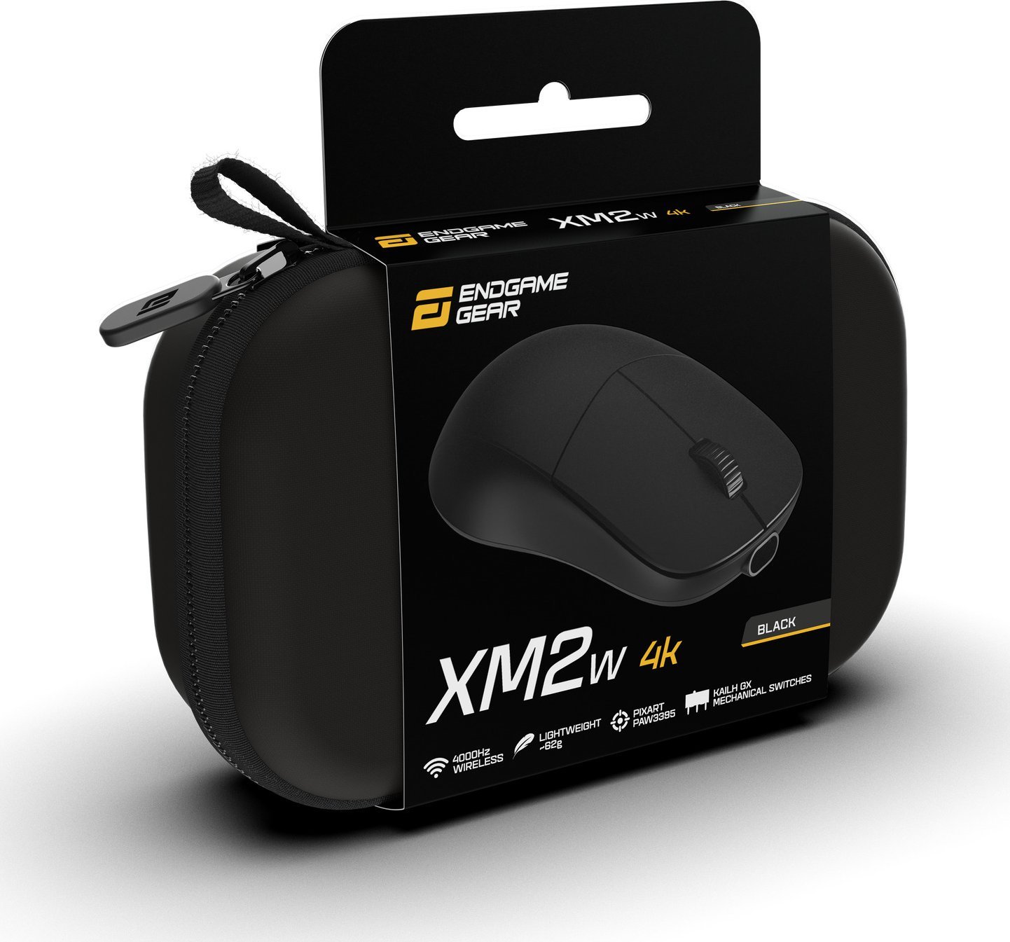 Maus за гејминг Endgame Gear XM2w 4K, оптички, безжичен, црн