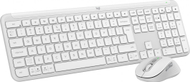 Set tastierë + maus Logitech Signature Slim MK950 (920-012491), i bardhë