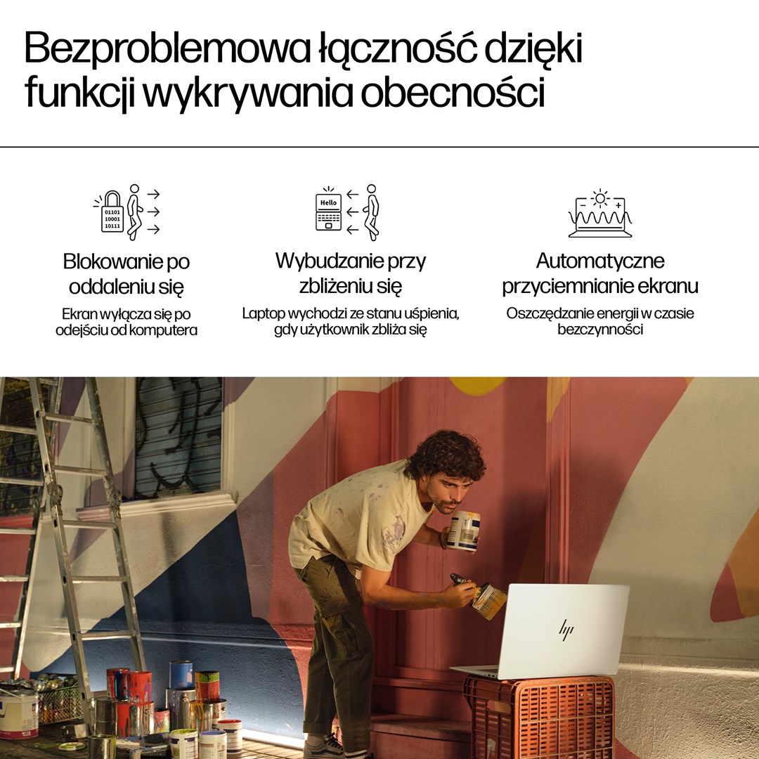 Лаптоп HP ENVY 17-da0004nw, 17.3", Intel 155H, 16 GB RAM, 1 TB SSD, i argjendtë