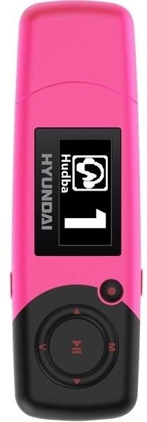 MP3 Player Hyundai MP 366 FM 4GB, ngjyrë rozë