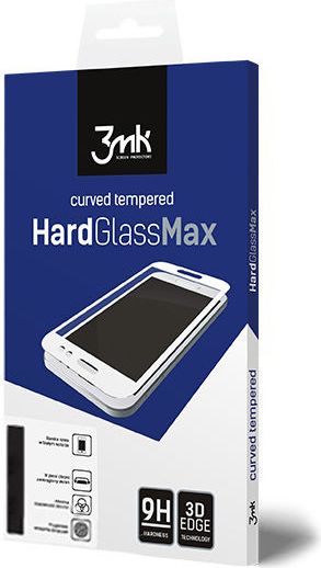 Xham mbrojtës për telefon 3MK HardGlassMax iPhone XS Max, i zi